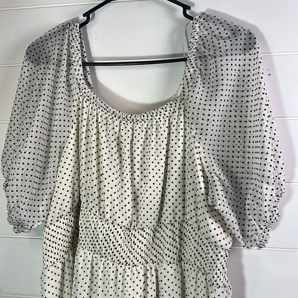 NWT XXL LAUREN Conrad poka dot dress. A265 - Picture 6 of 6